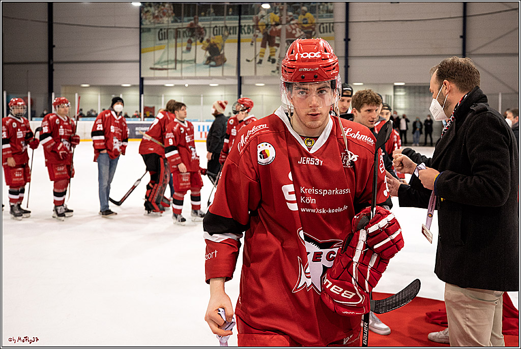 U20-DNL Meisterschaftsfinale;  Koelner Junghaie - Eisbaeren Juniors Berlin; Koeln, 27.03.2022